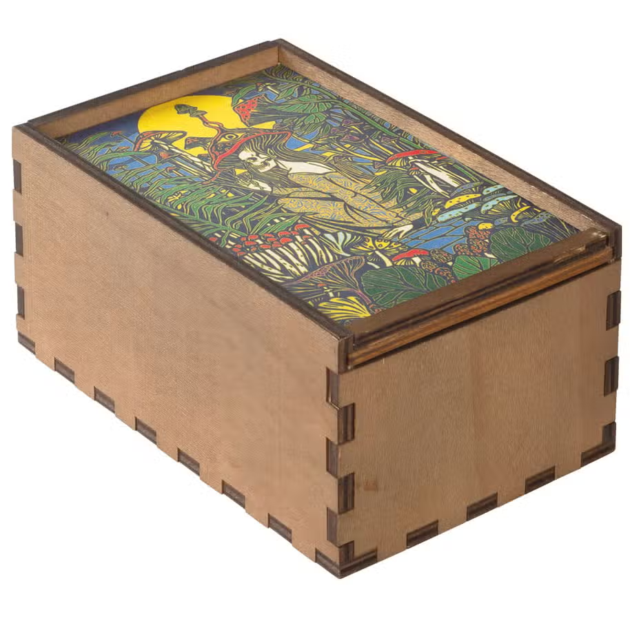 Lady Mushroom Tarot Card Box