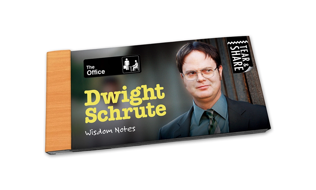 Dwight Schrute Tear & Share Notecards