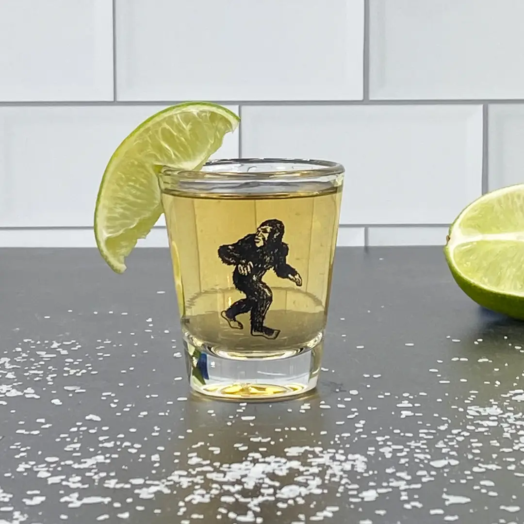 Bigfoot Shot Glass