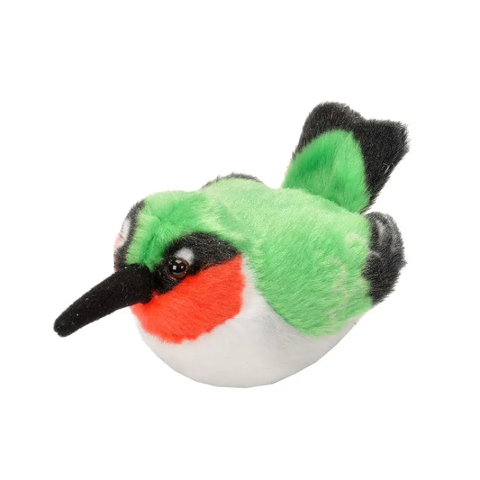 Ruby Throat Hummingbird Stuffed Animal