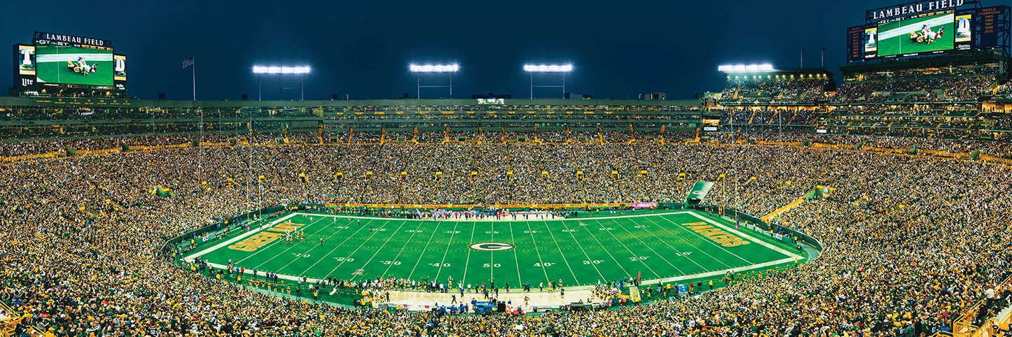 Green Bay Packers Panoramic Puzzle 1000pc