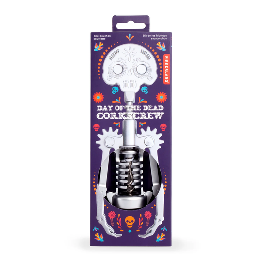 Skull Corkscrew Day of the Dead
