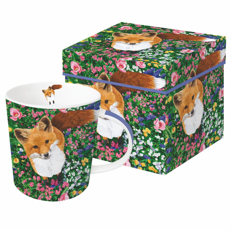 Mug in Box Garden Fox