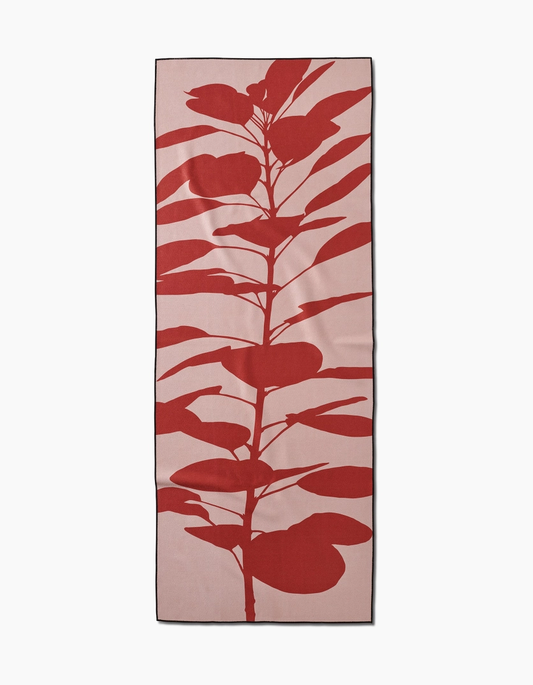 Geometry Yoga Towel Smoketree