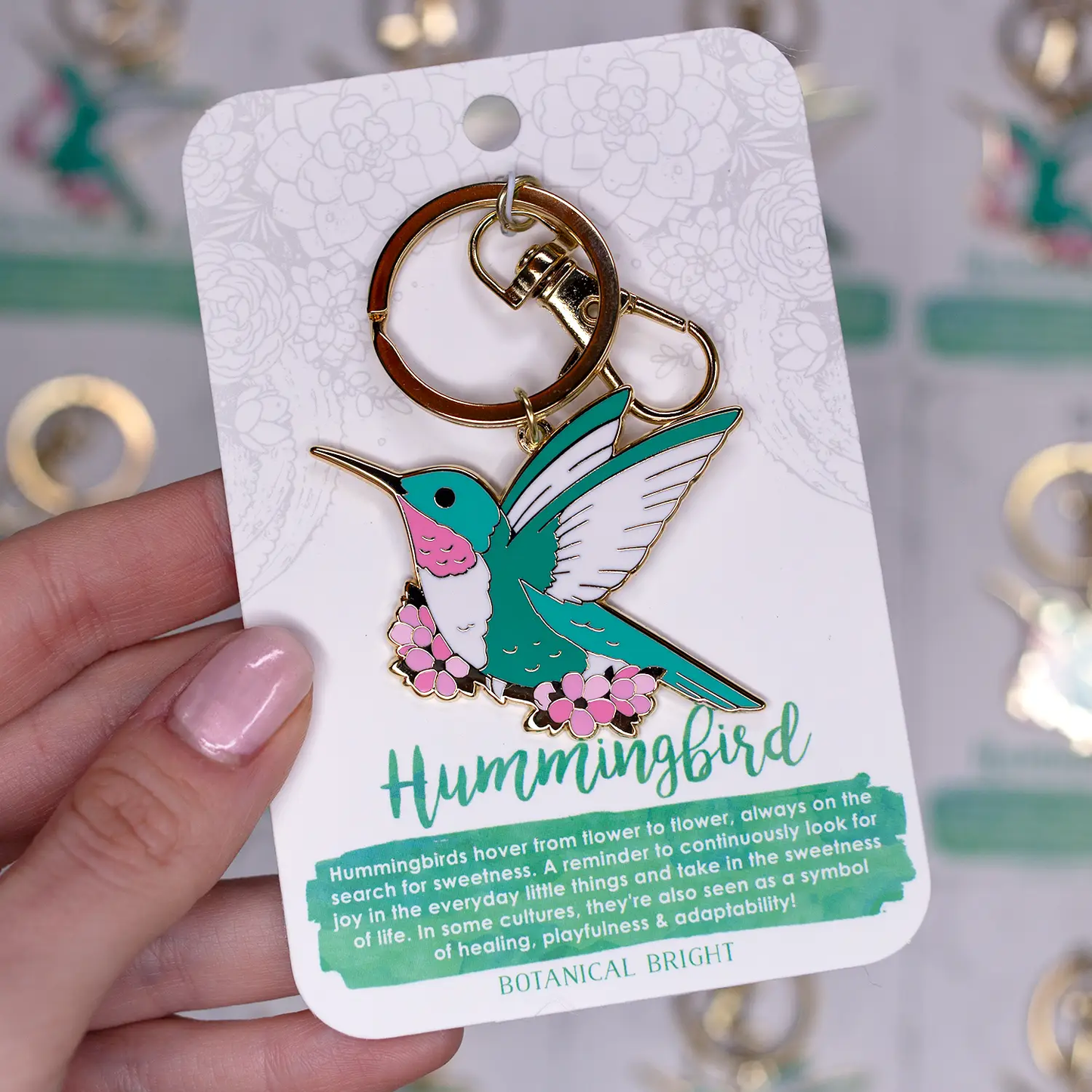 Hummingbird Keychain