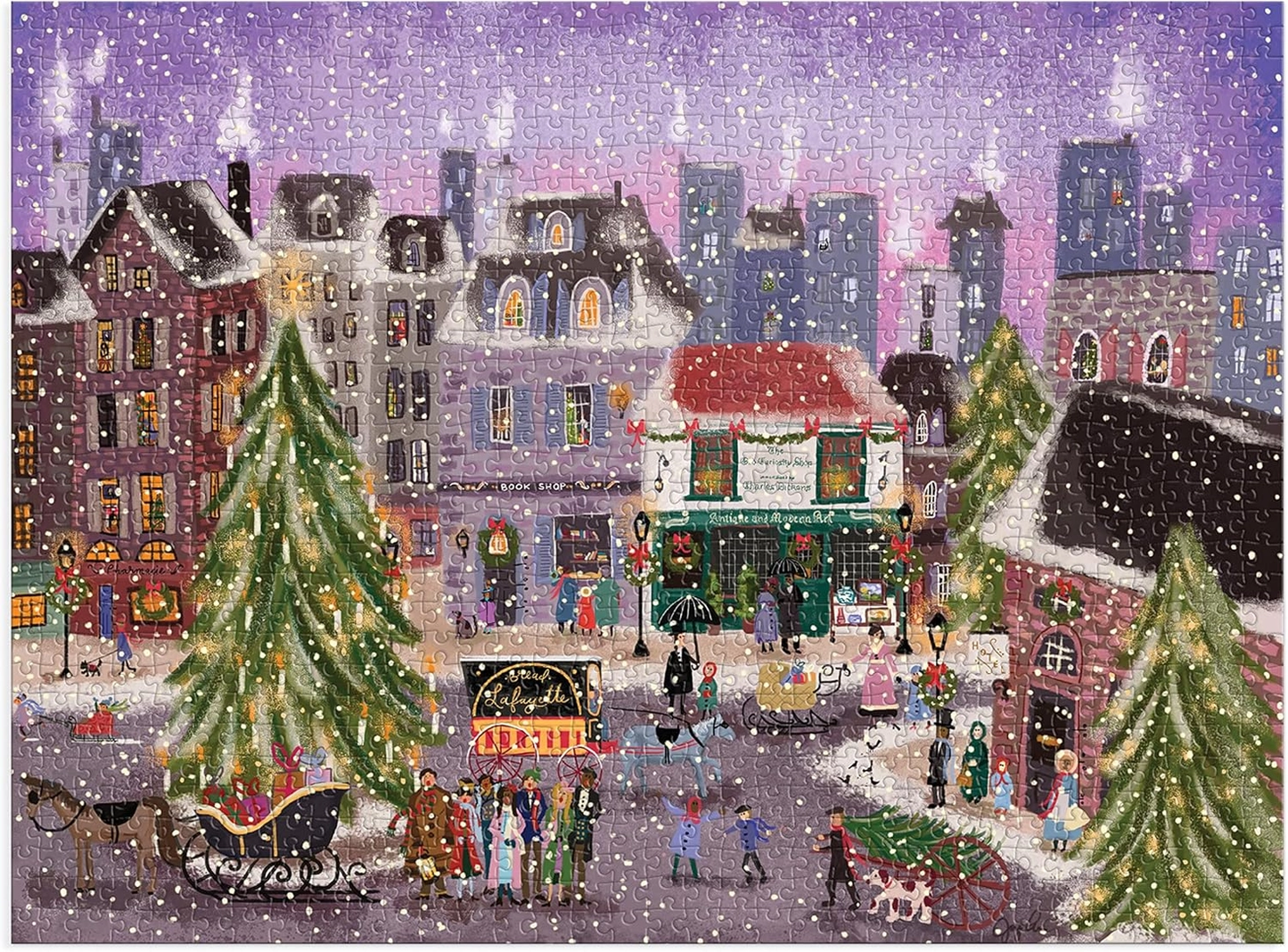 Joy Lafome Christmas Square Foil Puzzle 500pc