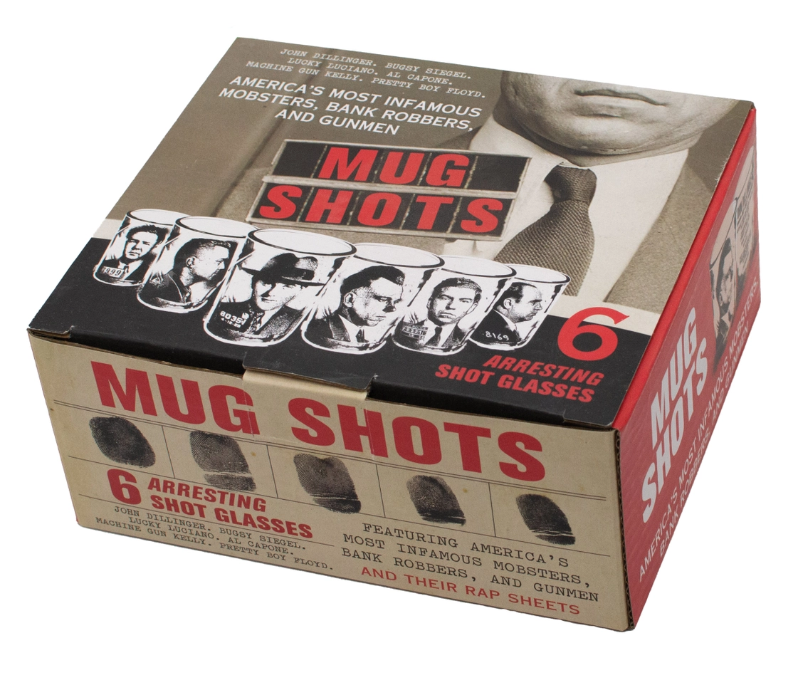 Mug Shots Set of 6 Shot Glasses