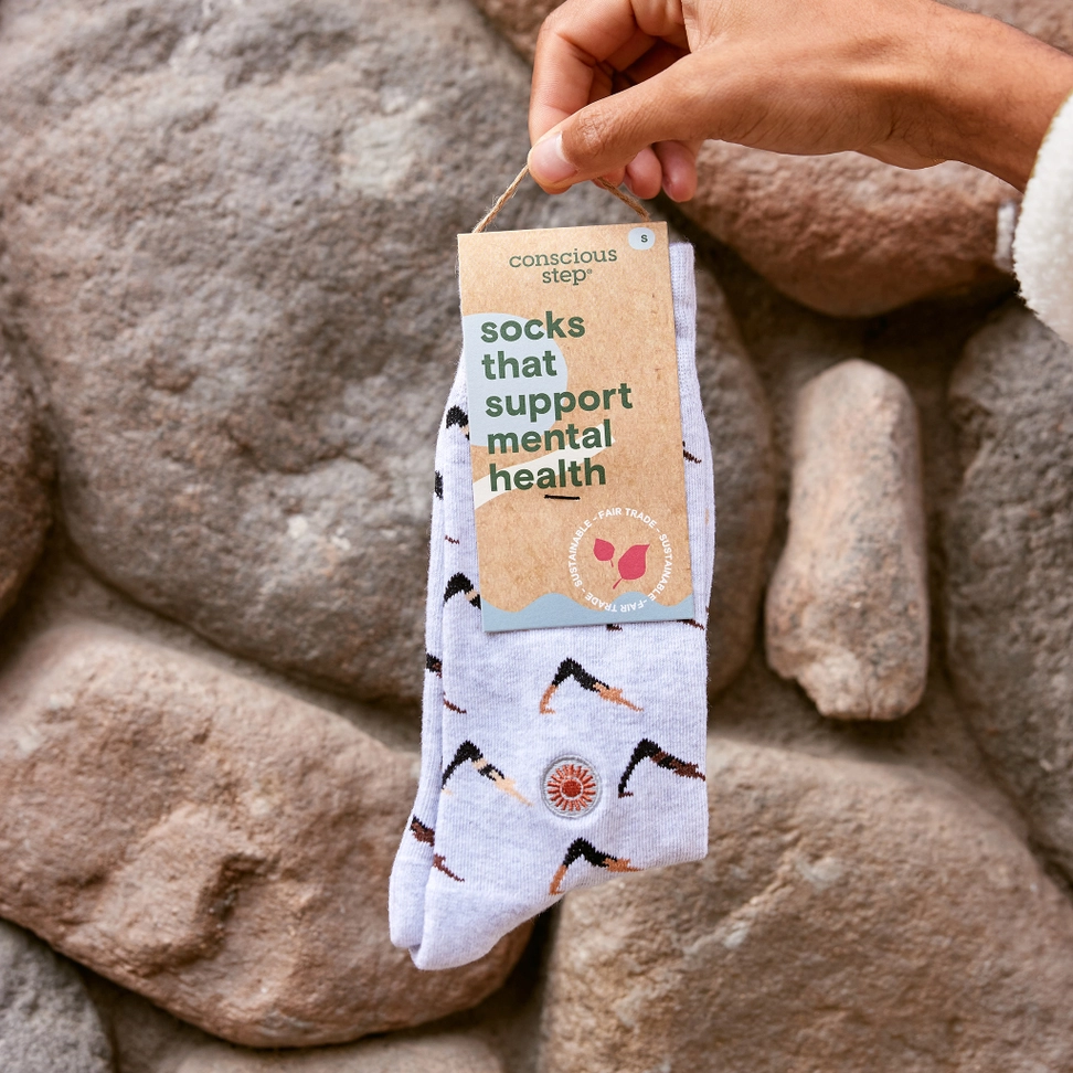 Socks That Support Mental Health Yoga