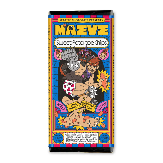 Sweet Pota-Toe Chips Truffle Bar