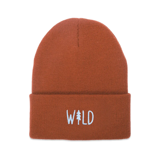 Wild Pine Cuffed Beanie - Copper