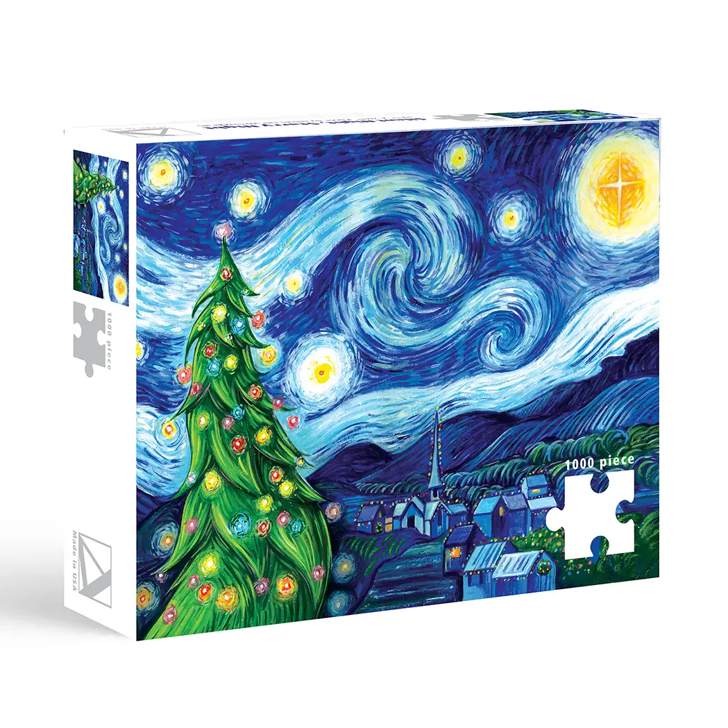 Silent Night Starry Night Van Gogh Puzzle