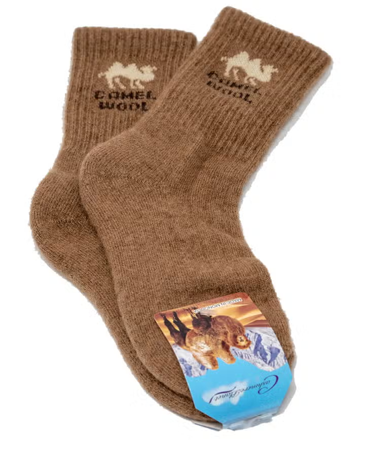 Mongolian Camel Wool Socks