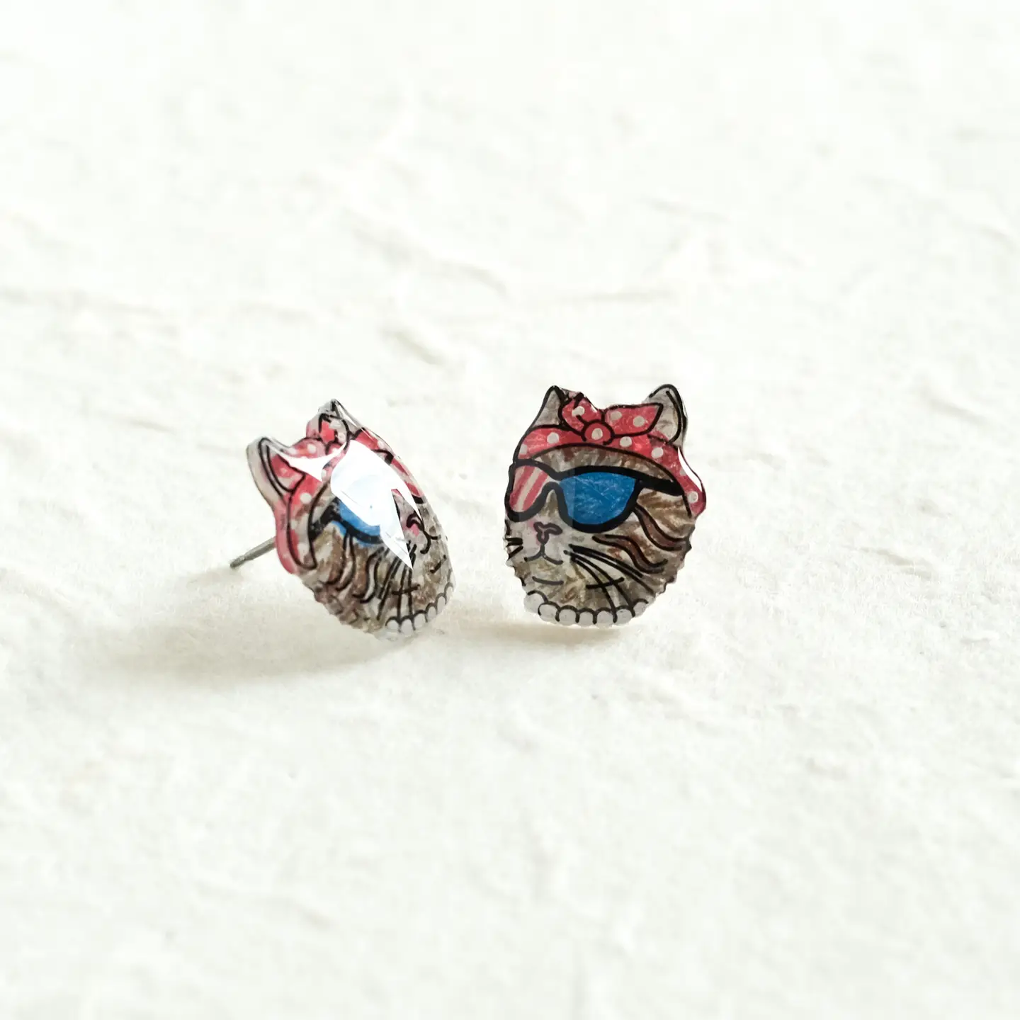 Childless Cat Lady Stud Earrings