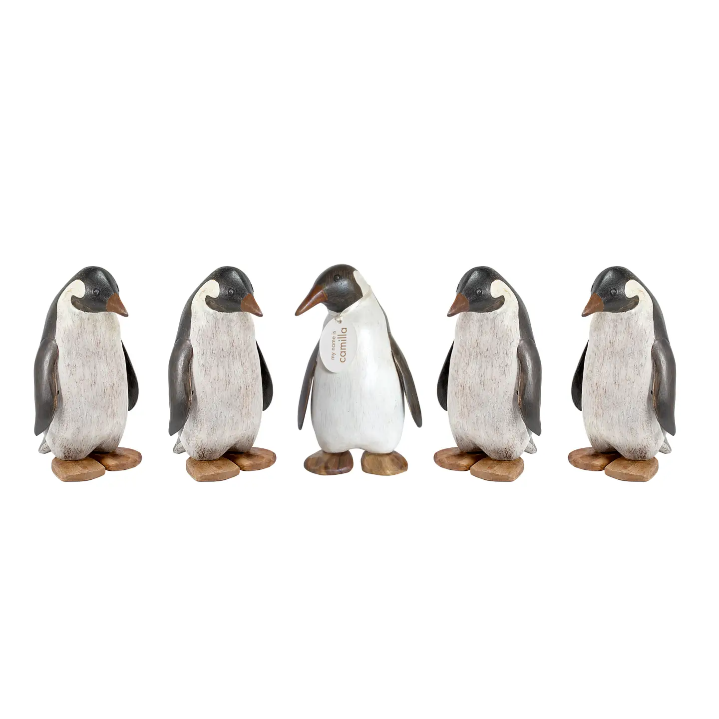 Mum Emperor Penguin Wood