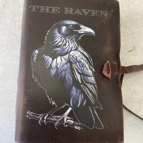 Leather Journal - Raven