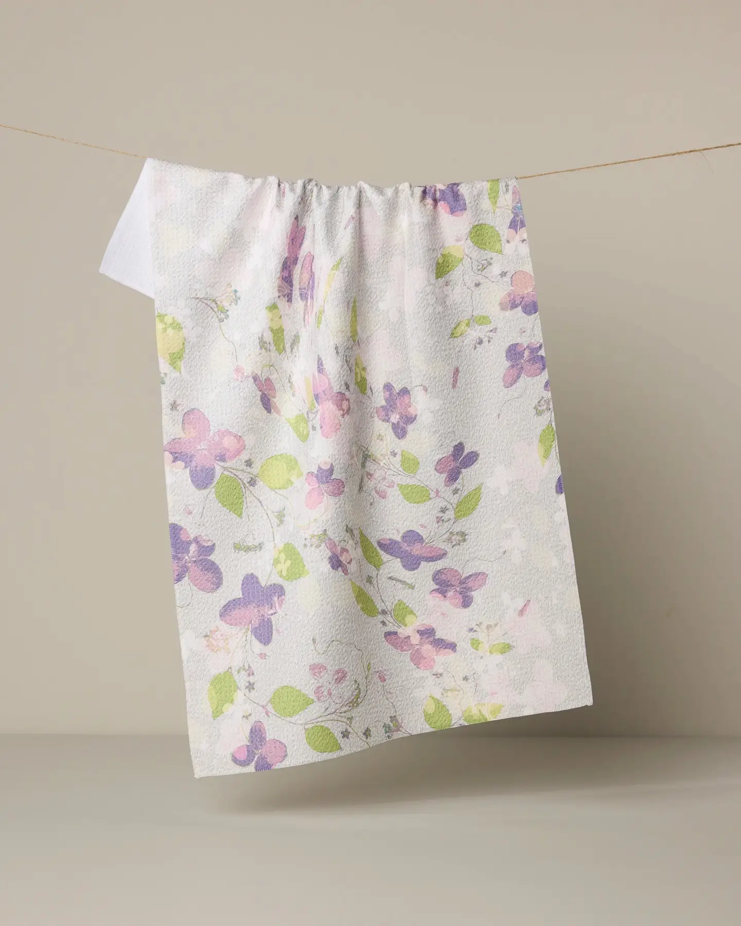 Geometry Tea Towel: Ophelia Garden