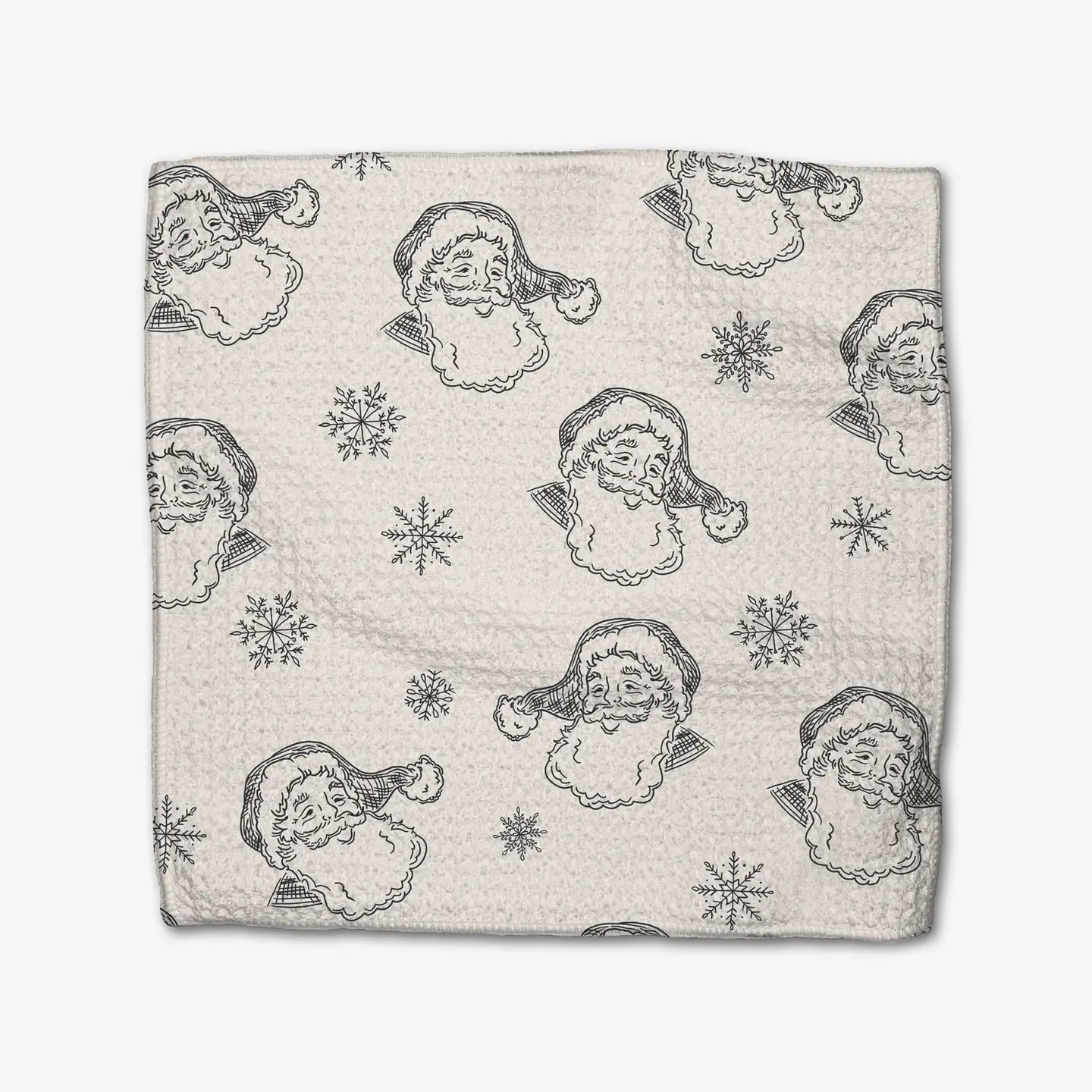 Geometry Dishcloth Pack: Christmas Santa