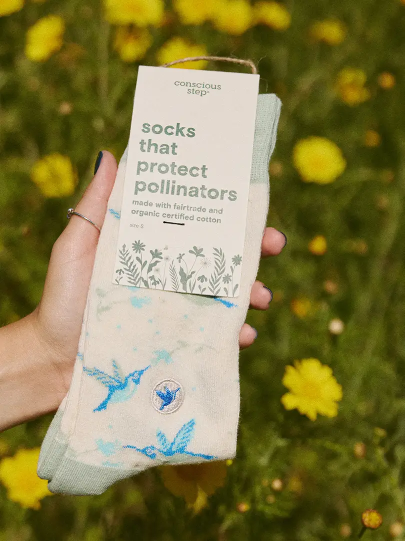 Socks That Protect Pollinators Hummingbirds