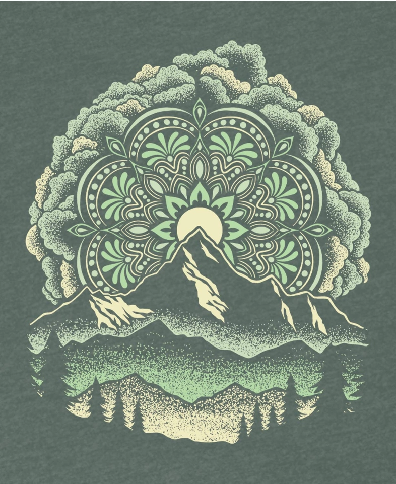 Summit Solstice Mandala T-Shirt