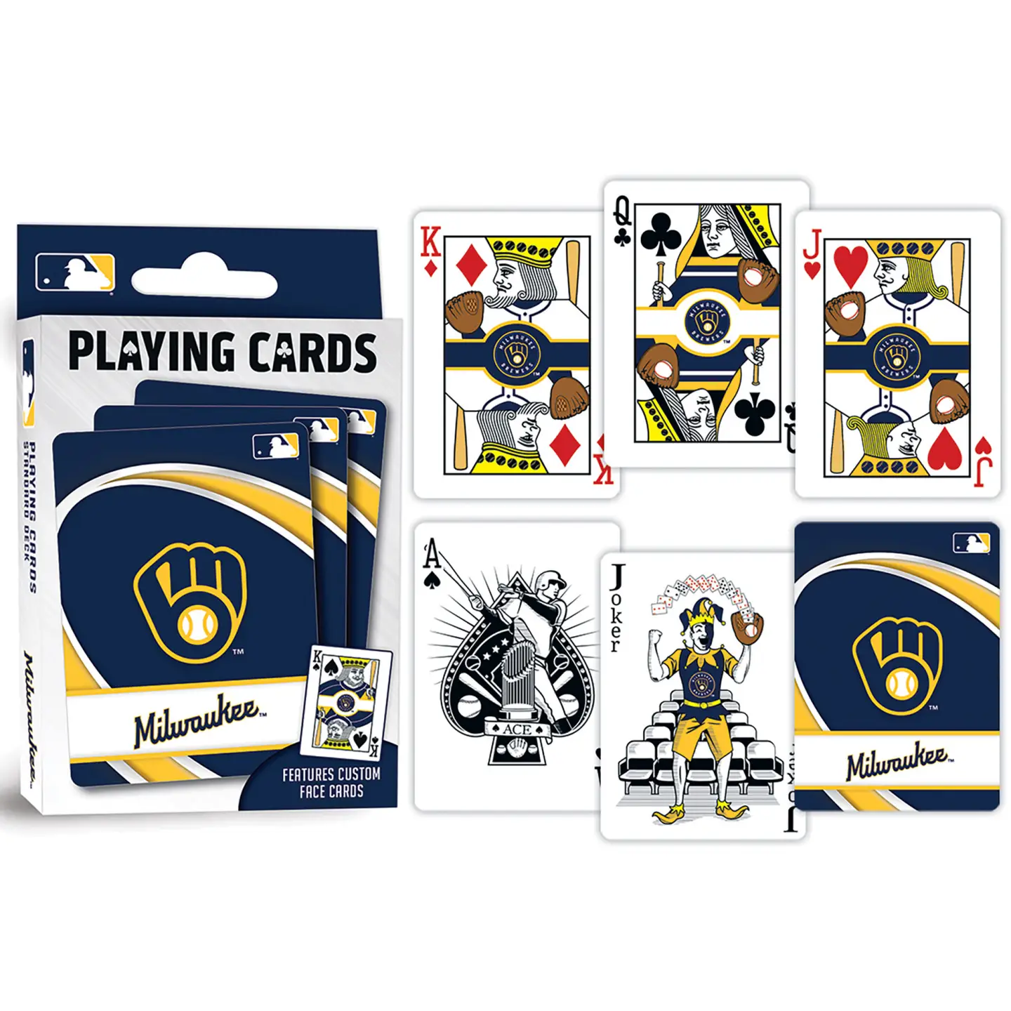 Milwaukee Brewers Playing Cards