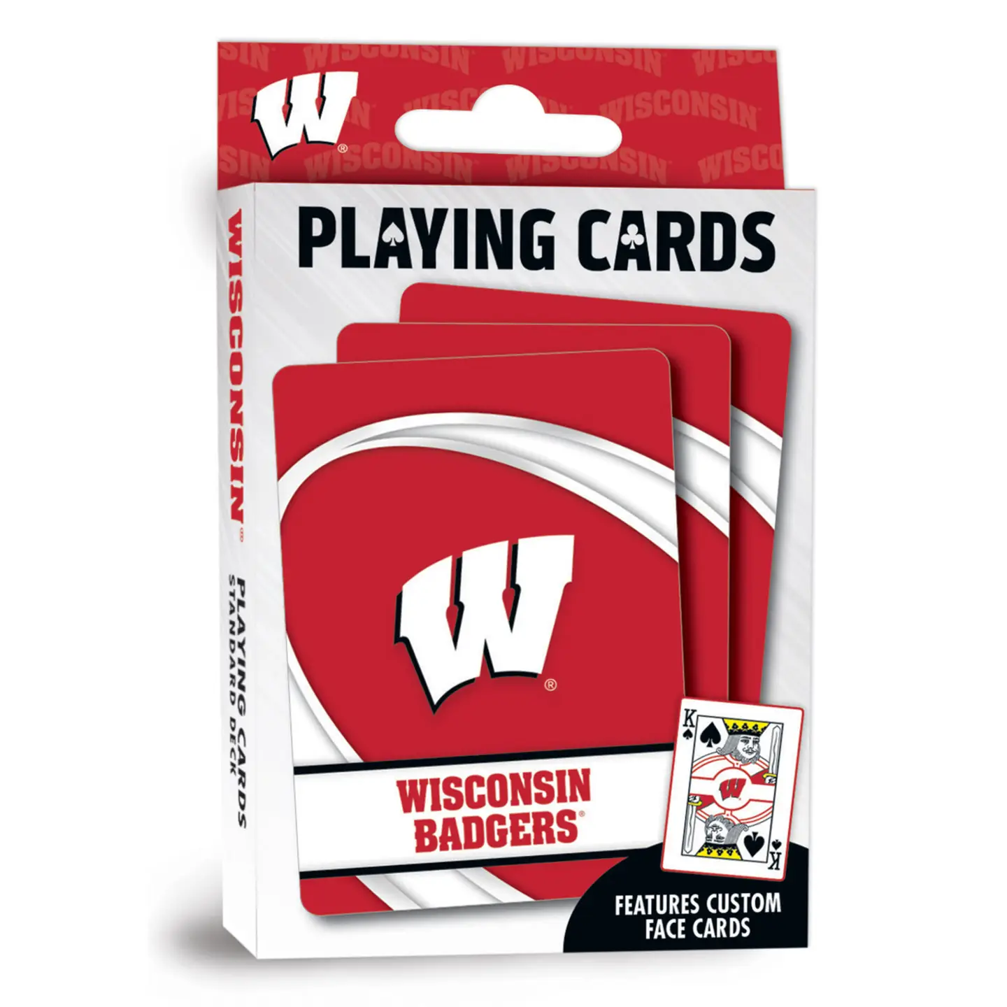 Wisconsin Badgers Playing Cards