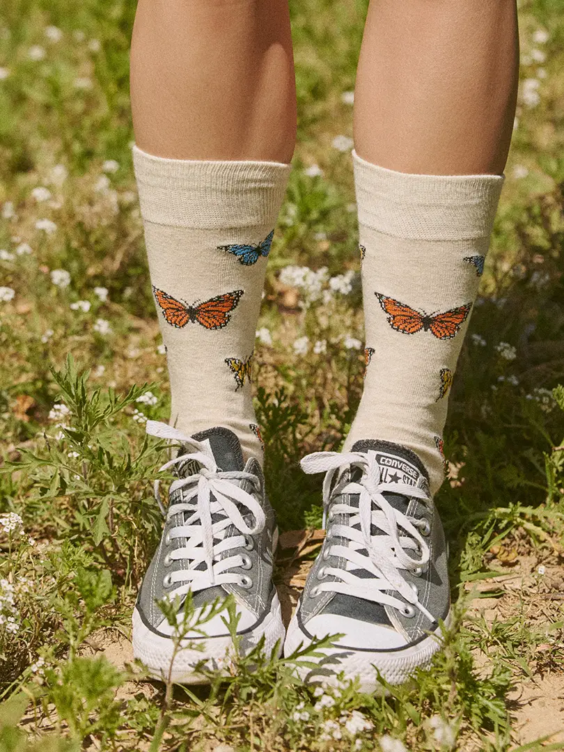 Socks That Protect Butterflies