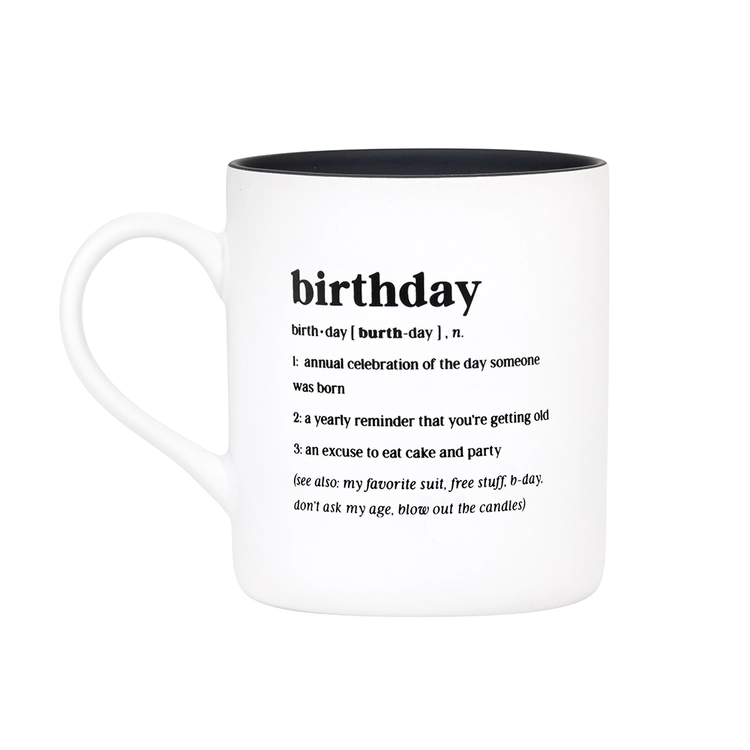 Birthday Definition Mug