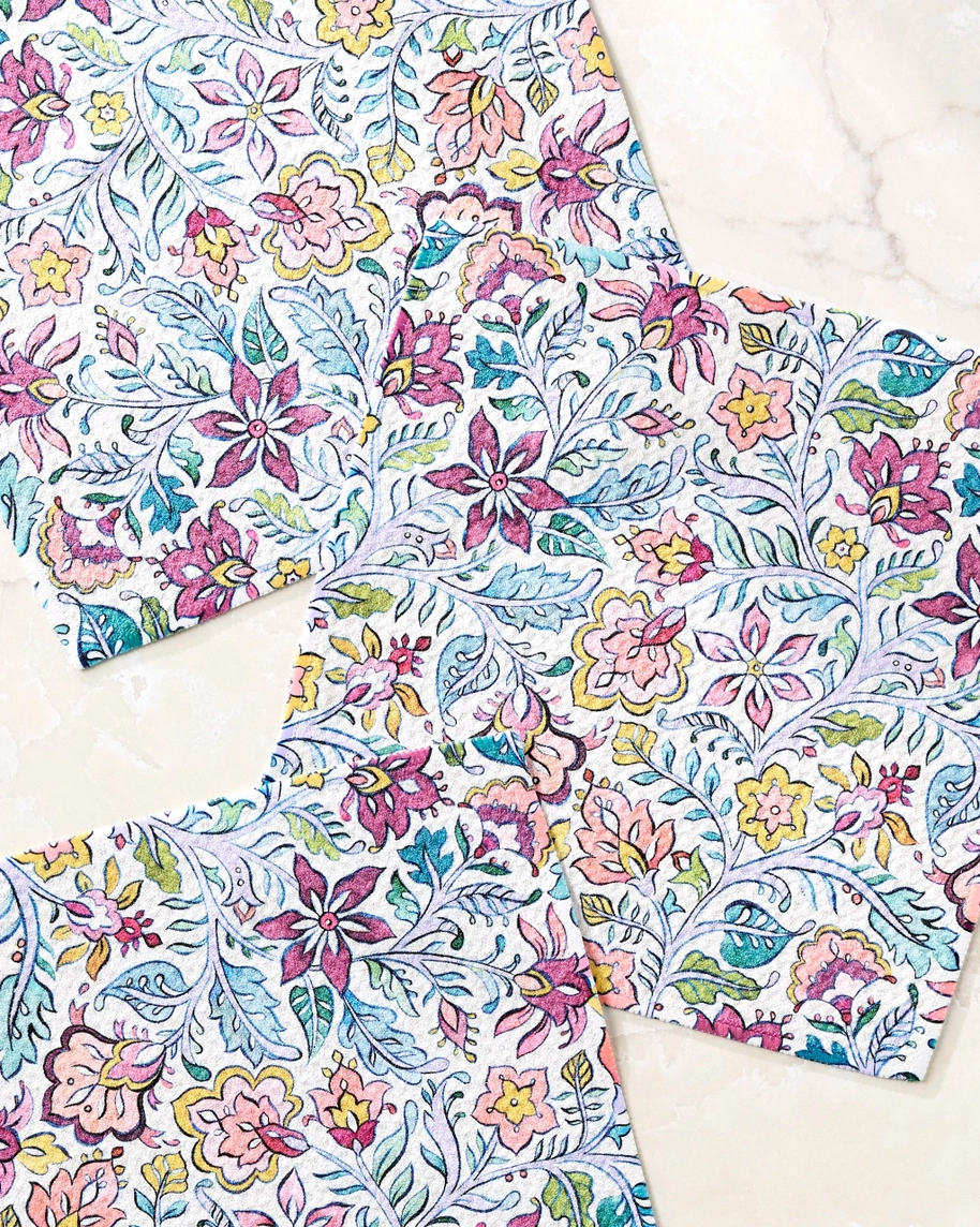 Geometry Dishcloth Pack: Amethyst