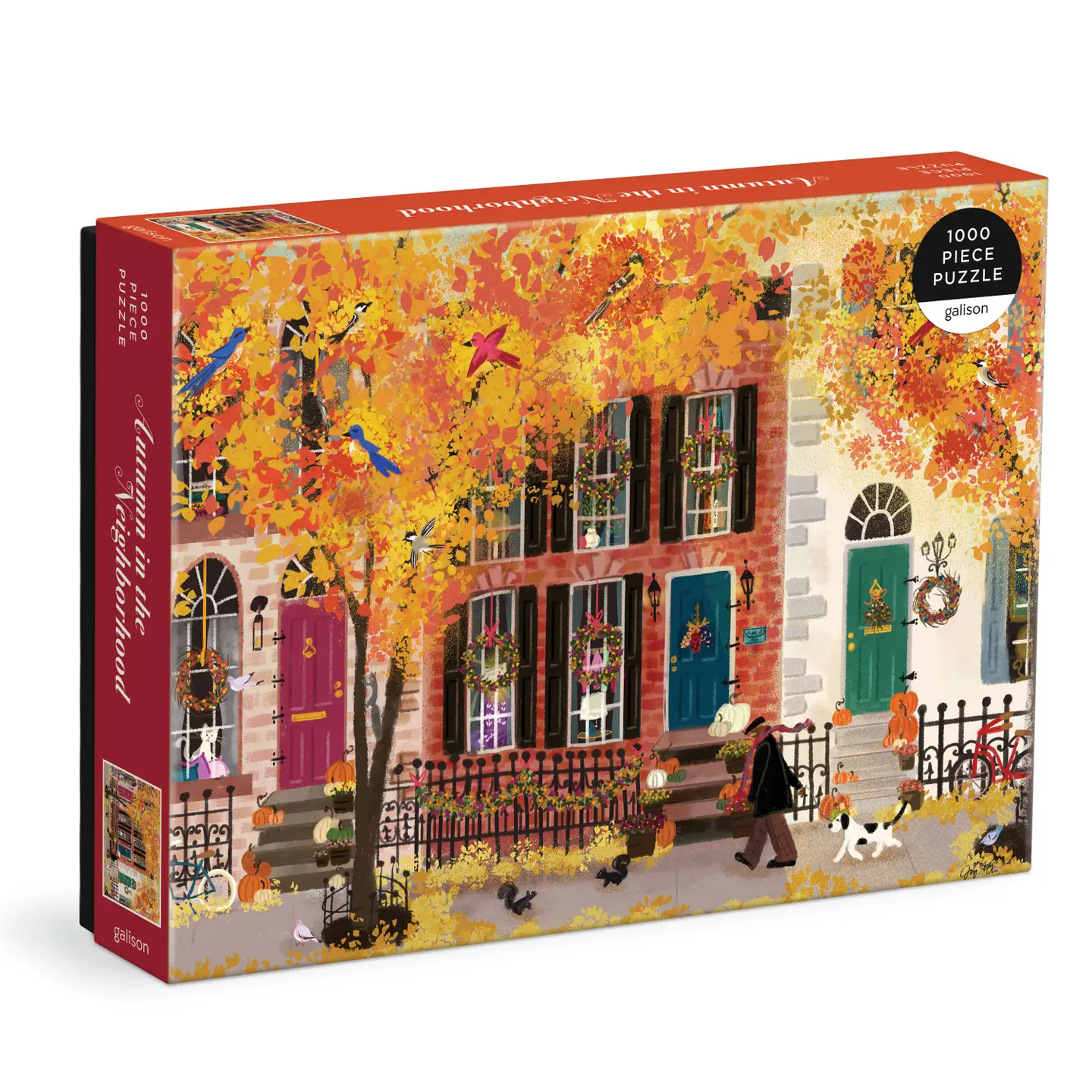 Autumn in the Neighborhood Puzzle 100pc