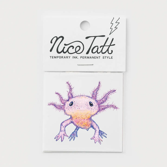 Axolotl Temporary Tattoo