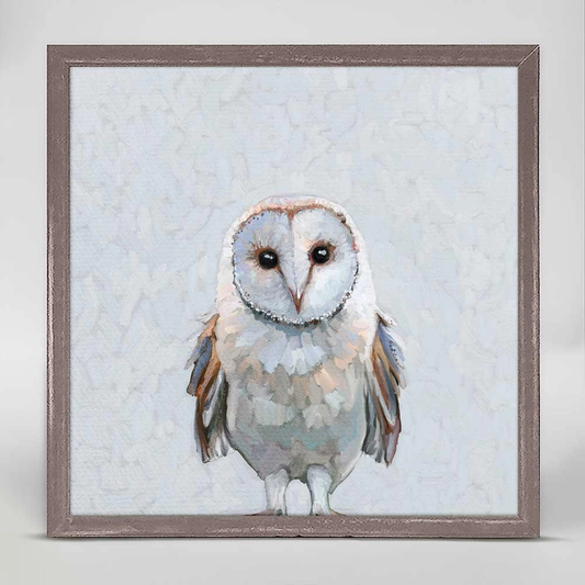 In This Together Owl Mini Canvas