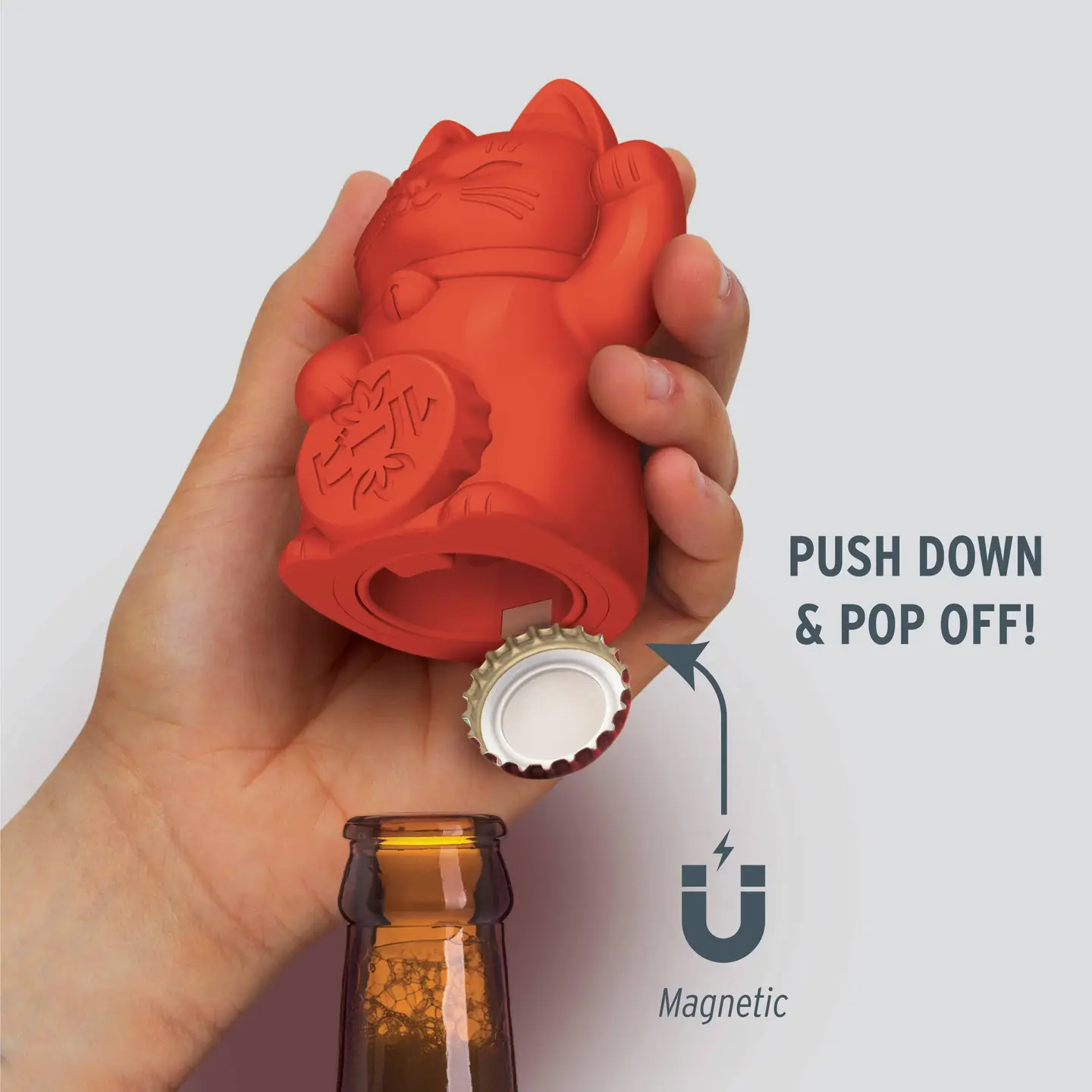 Feline Lucky Cat Bottle Opener