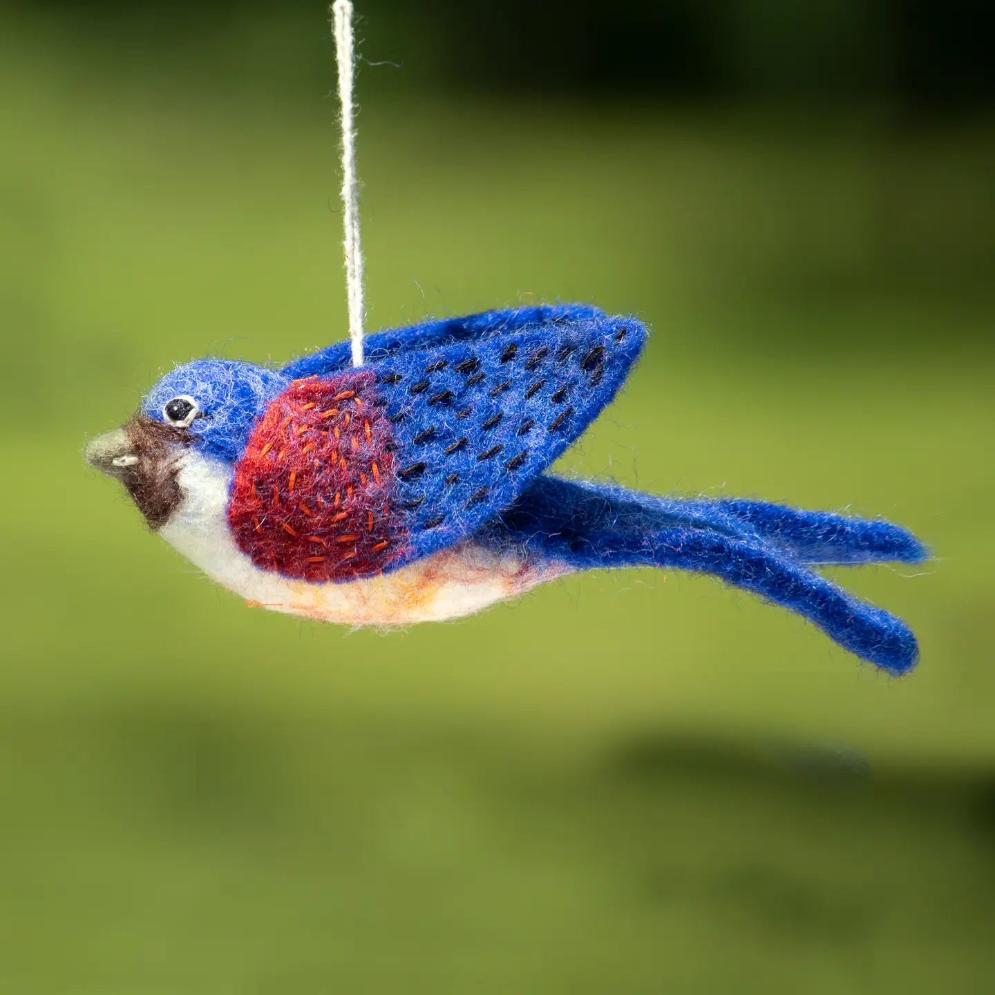 Barn Swallow Woolie Ornament