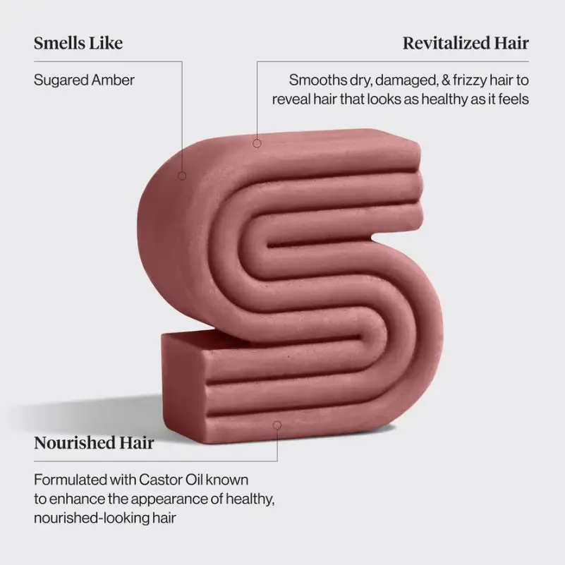 Solid Shampoo Bar: Castor Oil
