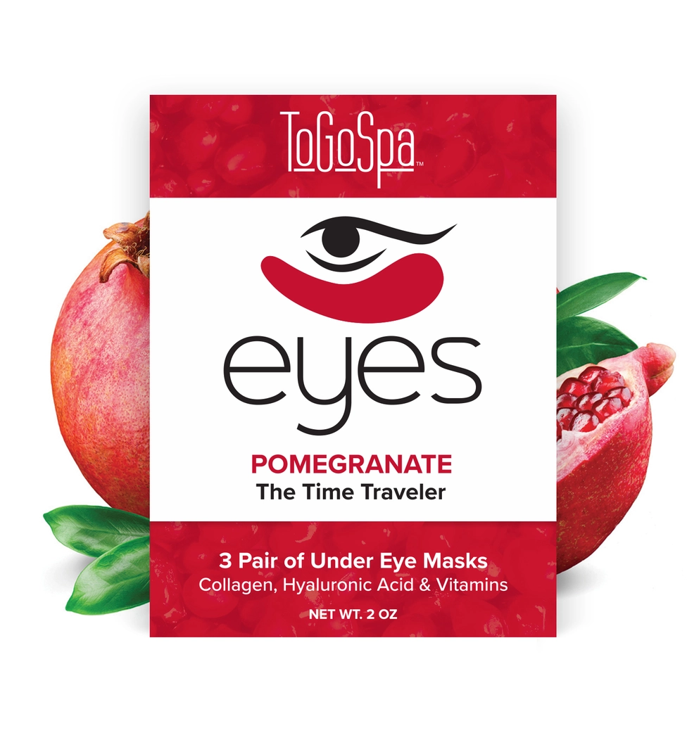 Eye Masks Anti Aging Pomegranate 3pk