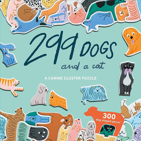 Puzzle 299 Dogs & A Cat
