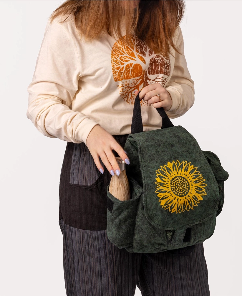 Sunflower Slouchy Backpack