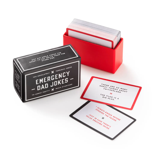 Emergency Dad Jokes Cards