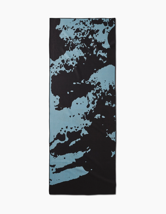 Geometry Yoga Towel Brush Stroke