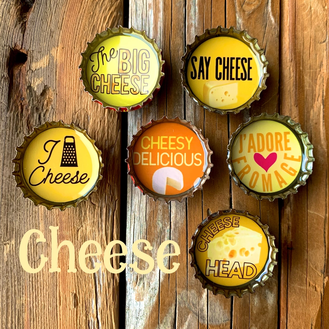 Cheese Lovers Magnets set/6