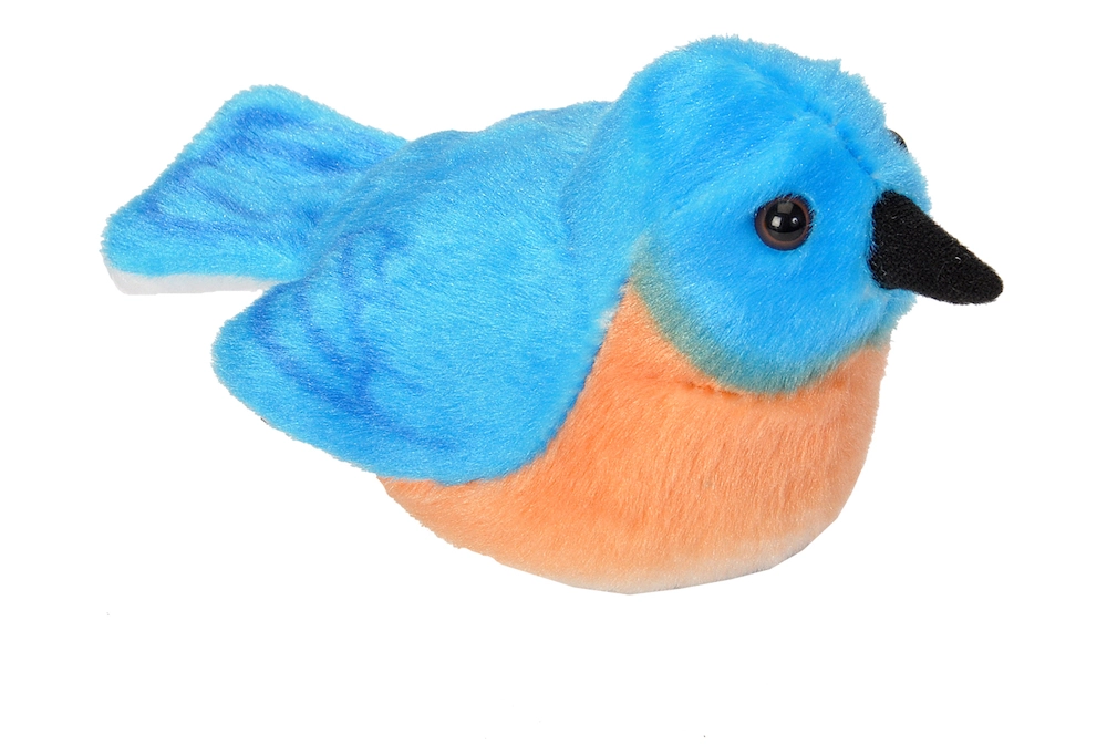 Bluebird Stuffed Bird