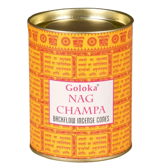 Nag Champa Goloka Backflow Incense Cones
