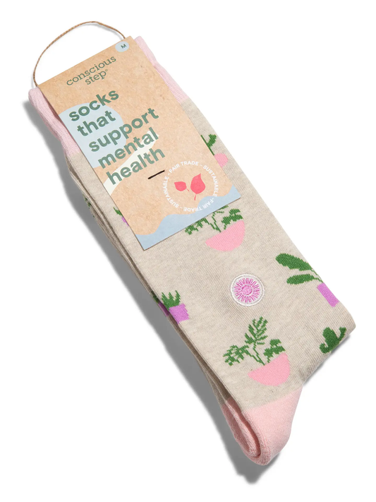 Socks That Support Mental Health Houseplants