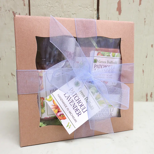 Patchouli Lavender Boxed Gift Set