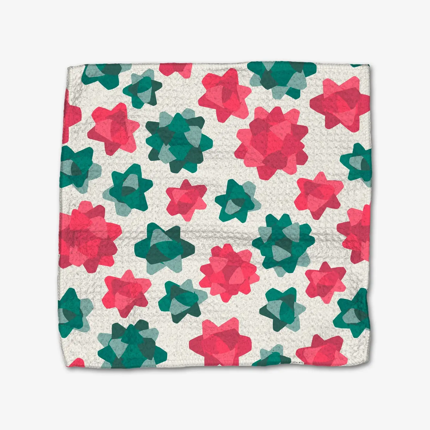 Geometry Dishcloth Pack: Christmas Bows