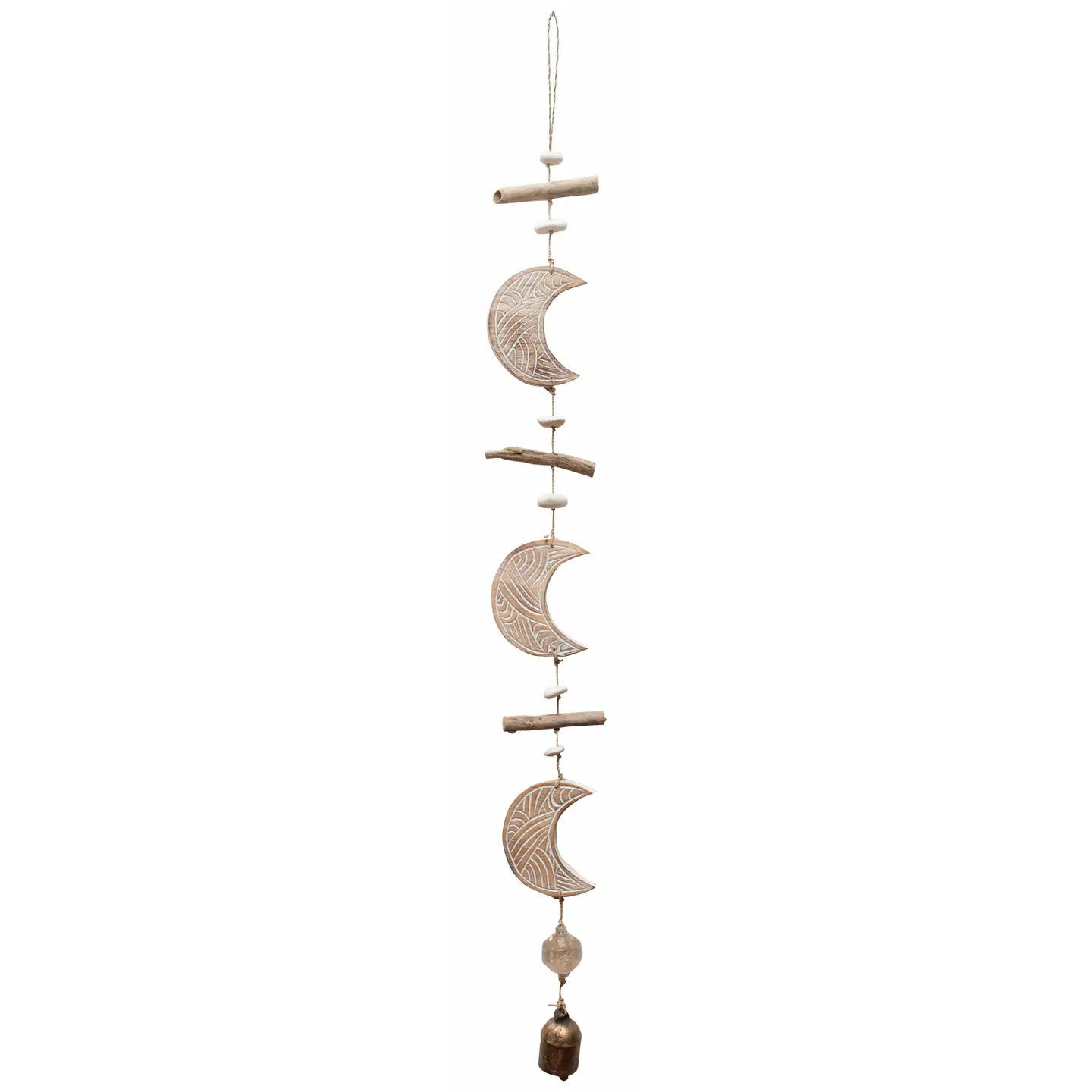 Three Moons Wood Chime