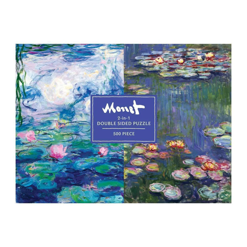 Monet Double Sided Puzzle 500pc