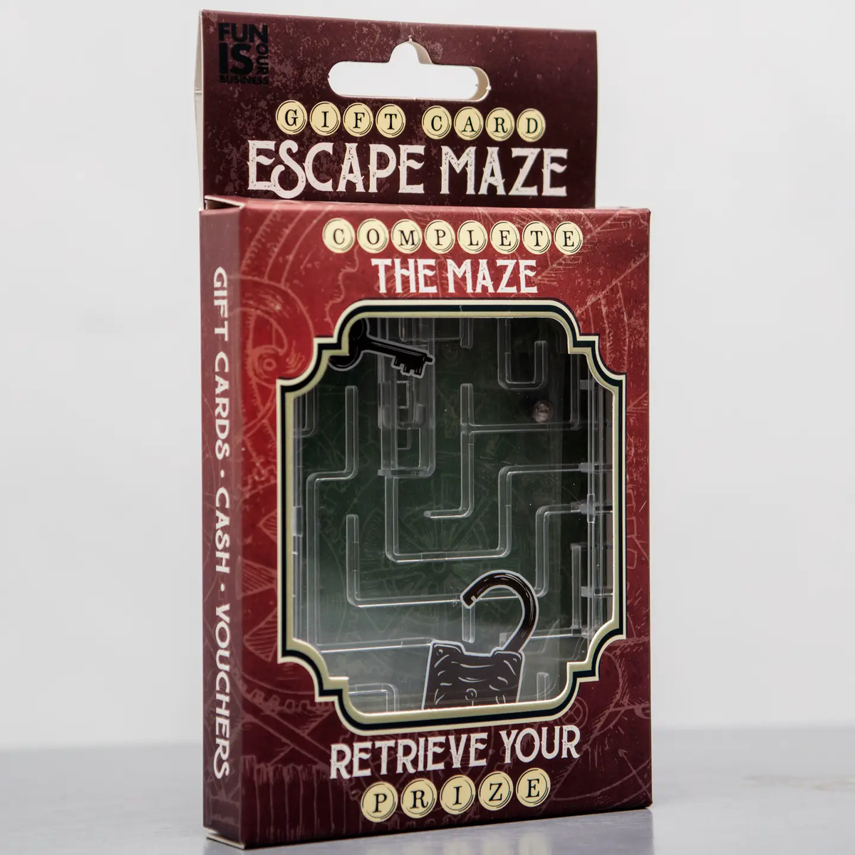 Gift Card Escape Maze Puzzle