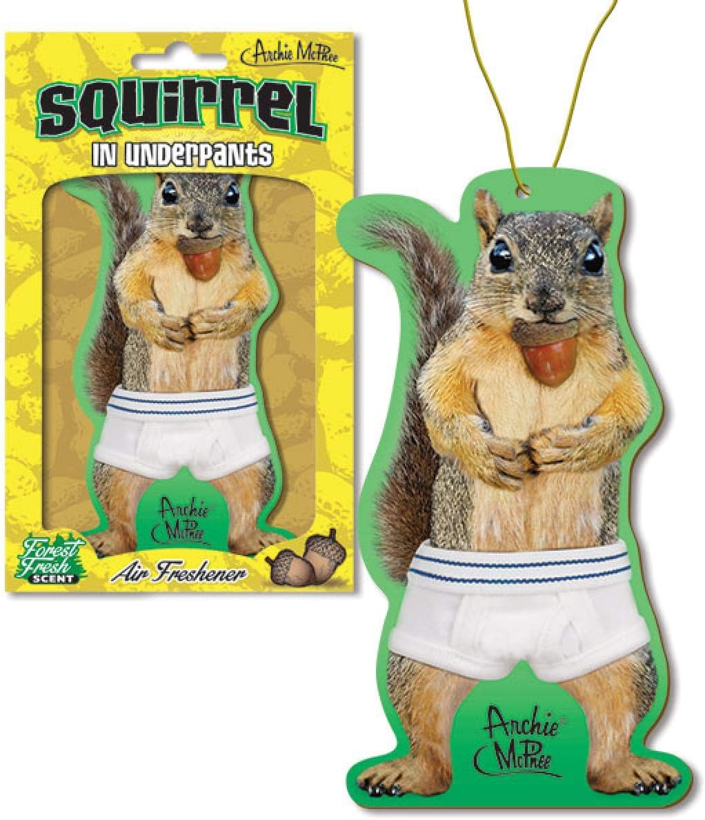 Squirrel Underpants Air Freshener