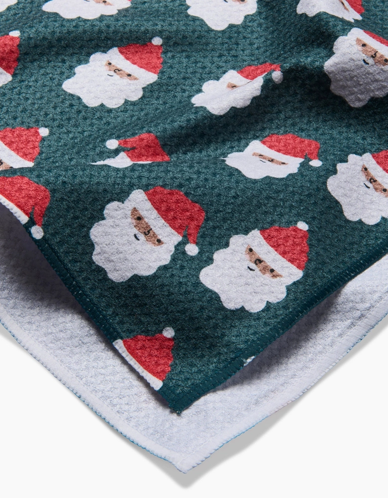 Geometry Tea Towel: Santa Santa